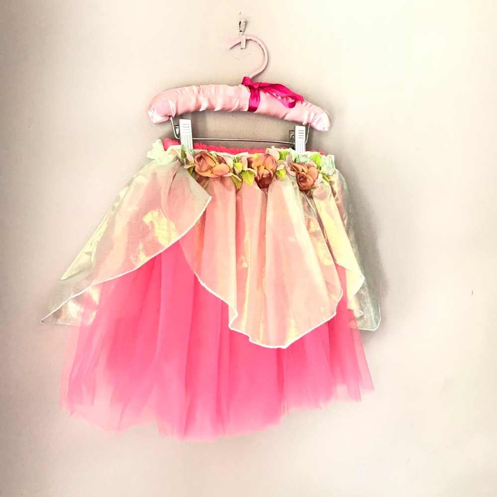 Fairy Petals Tulle Tutu with Headband